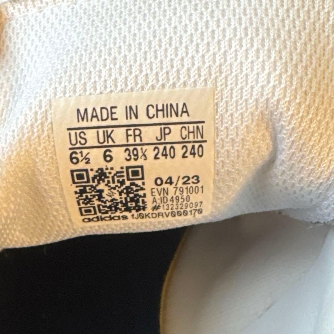 adidas Stan Smith ゴルフホワイトスニーカー 6.5 US