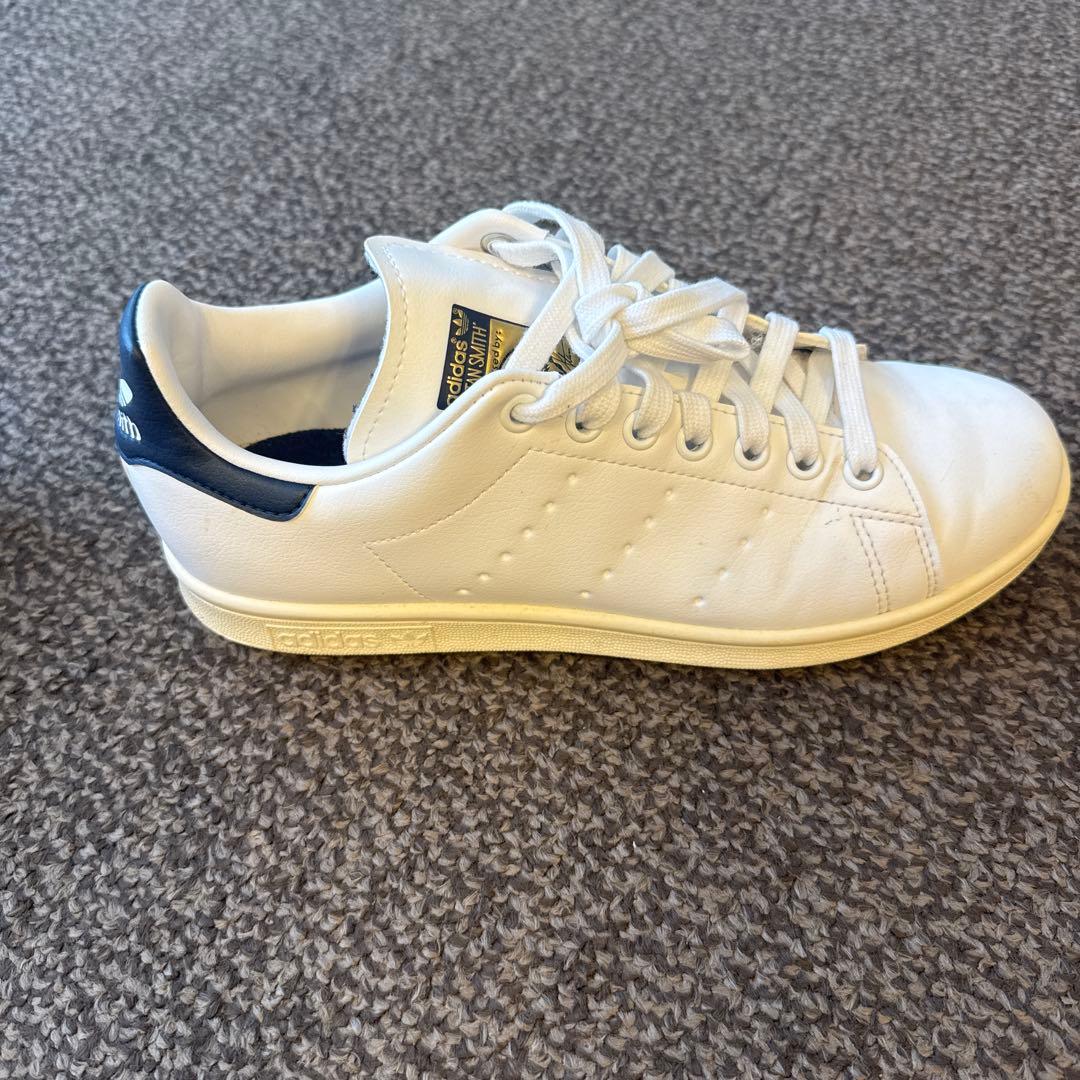 adidas Stan Smith ゴルフホワイトスニーカー 6.5 US