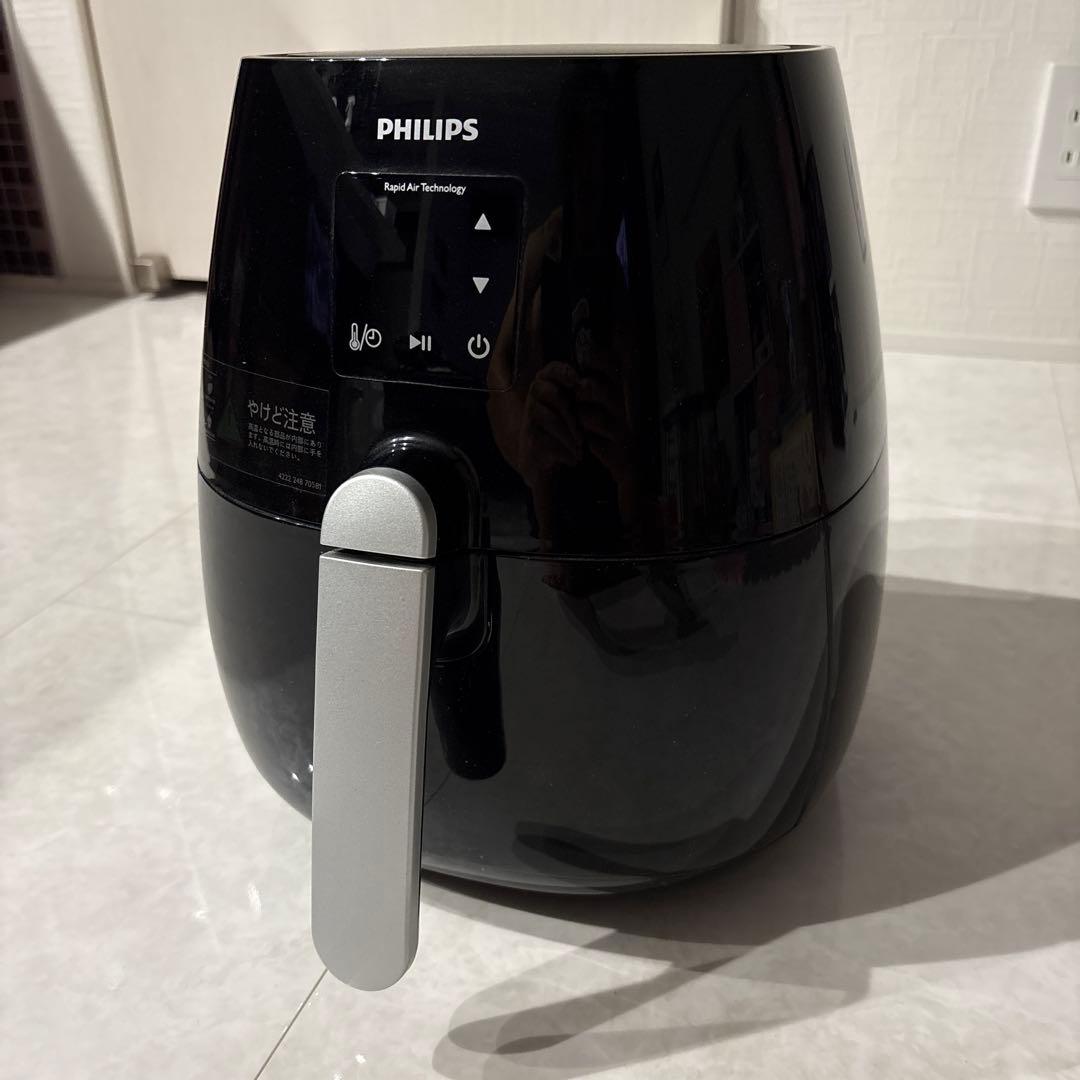 PHILIPS ノンフライヤー ブラック　美品