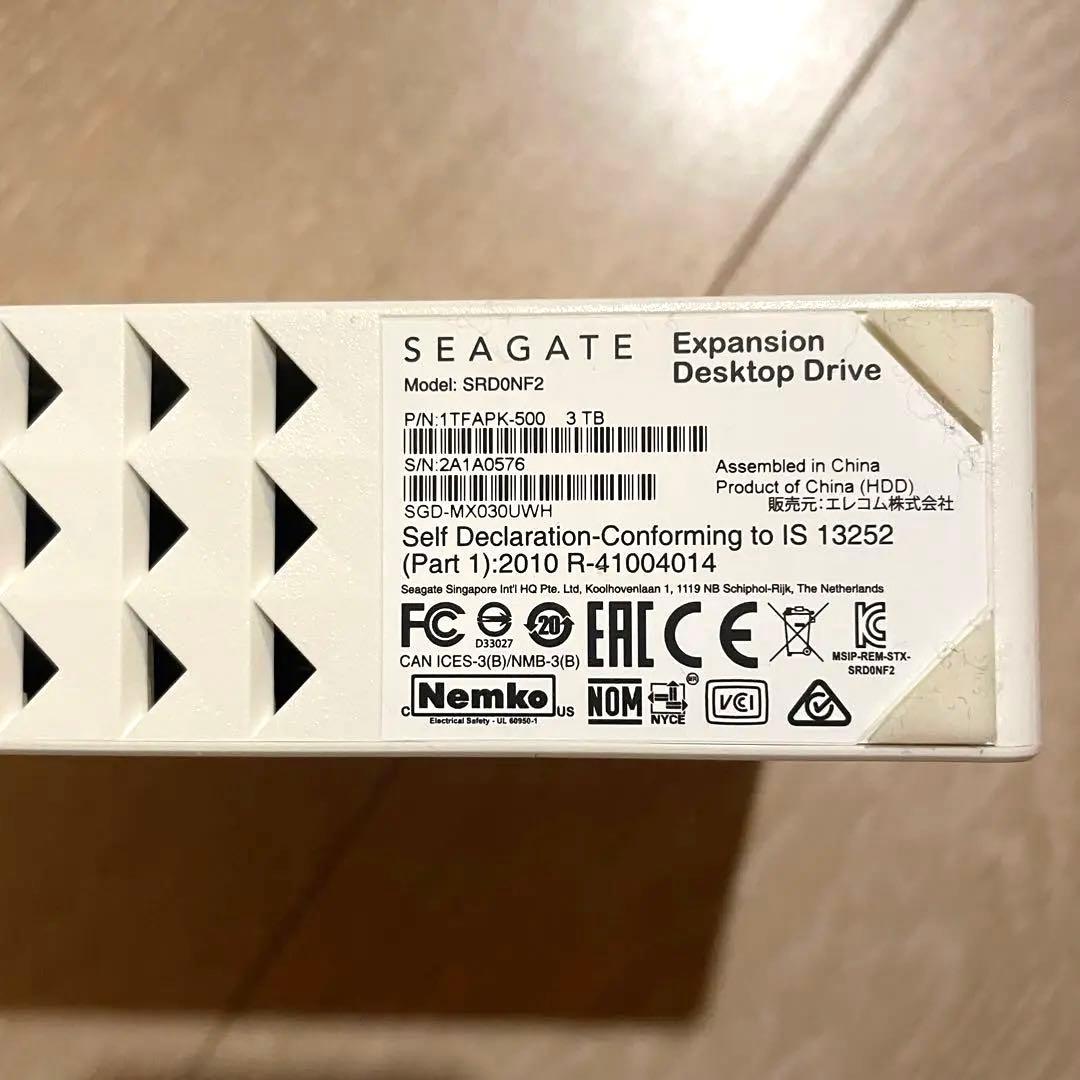 Panasonic VIERA 32型 液晶テレビ＋3TB 外付HDDセット