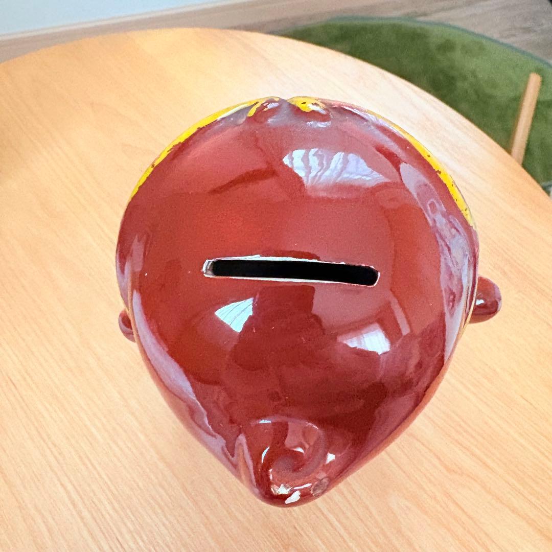 当時物 悟空の大冒険？ 陶器　貯金箱 詳細不明