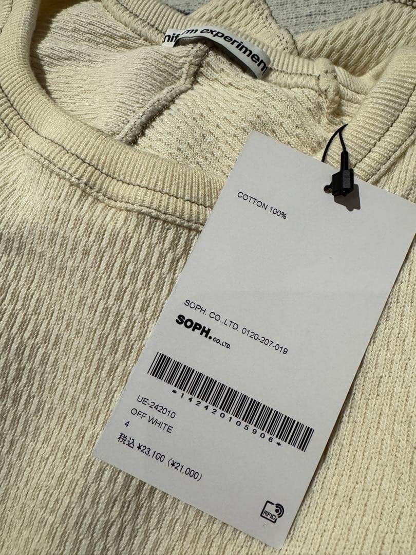 トップス uniform experiment HEAVY THERMAL TOP