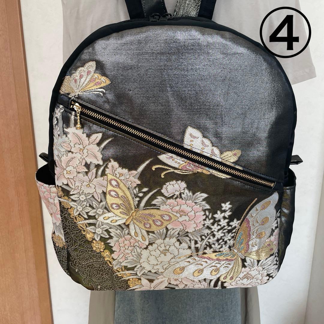 帯リメイクリュック①10-10 ②10-11 ④10-12