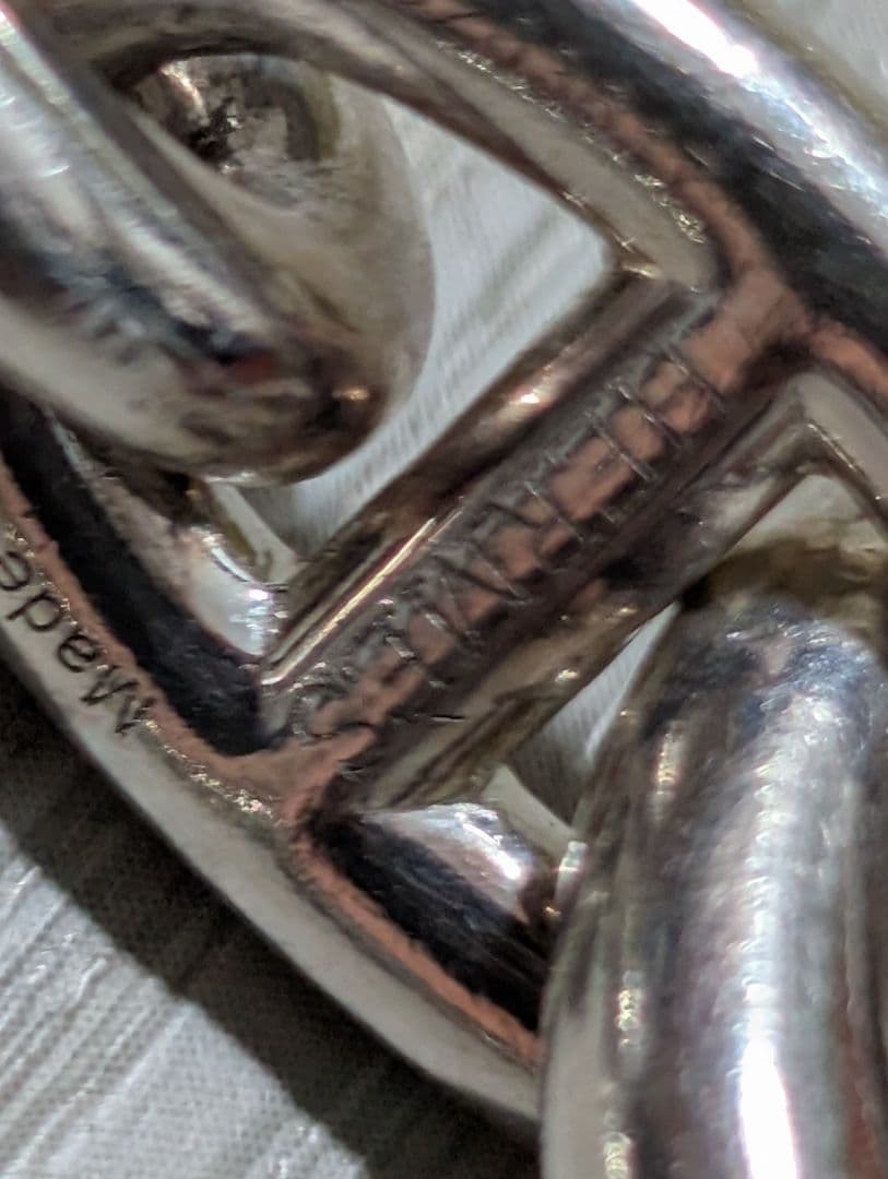 HERMES エルメス シェーヌダンクル TGM 12コマ ブレスレット