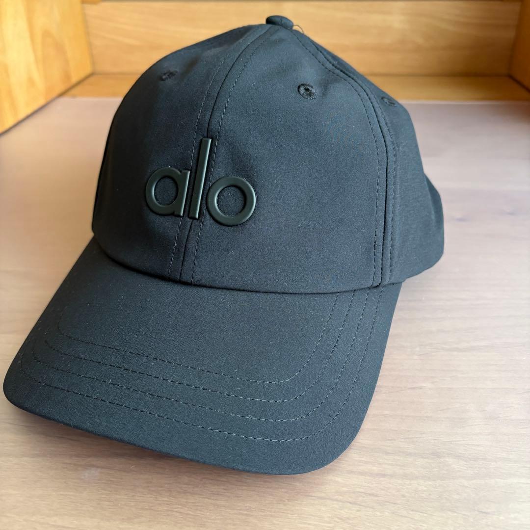 【新品、タグ付き】ALO yoga アローヨガ　ソウル　 キャップ　ブラック