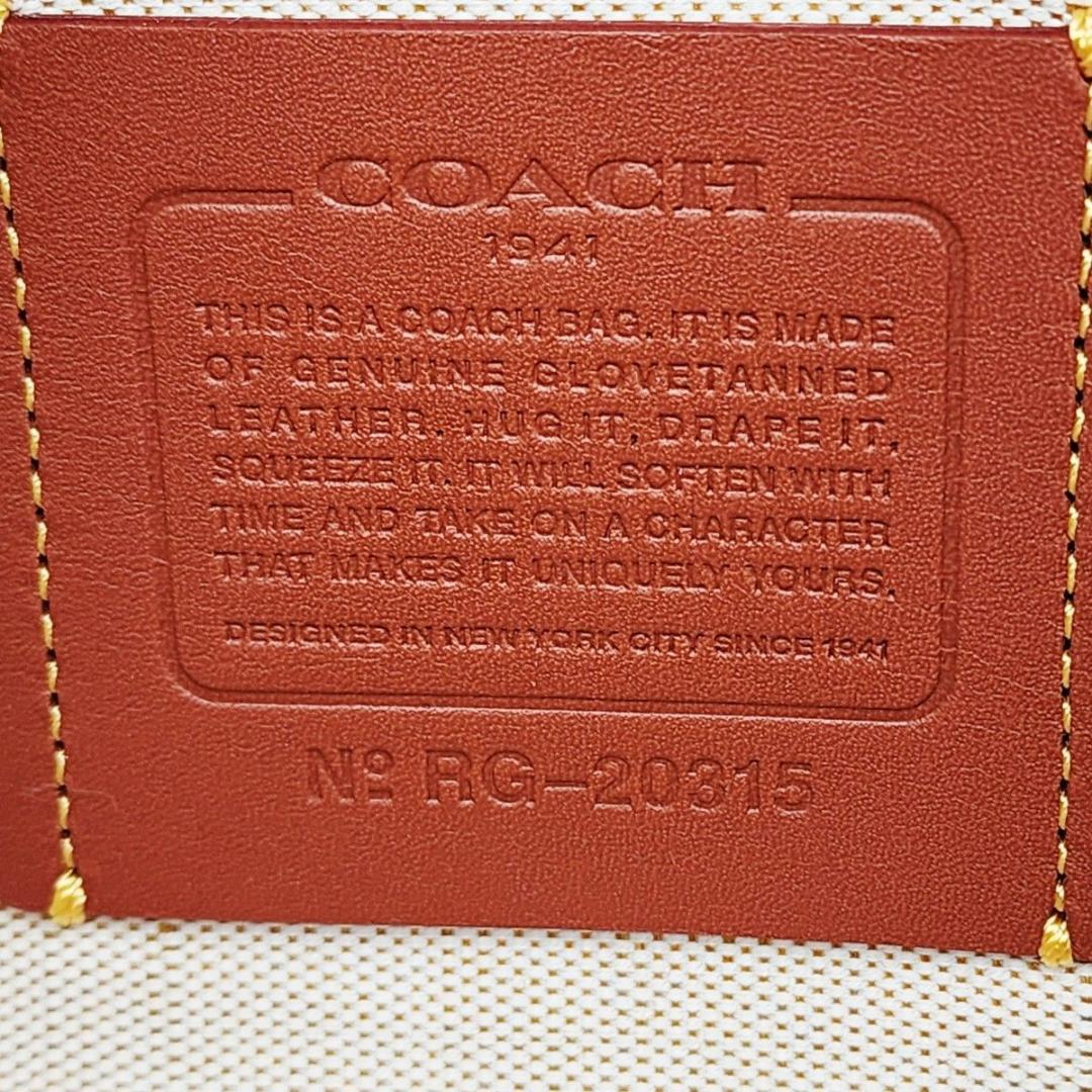 COACH コーチ ハンドバッグ ショルダーバッグ レザー ブルー 20315.