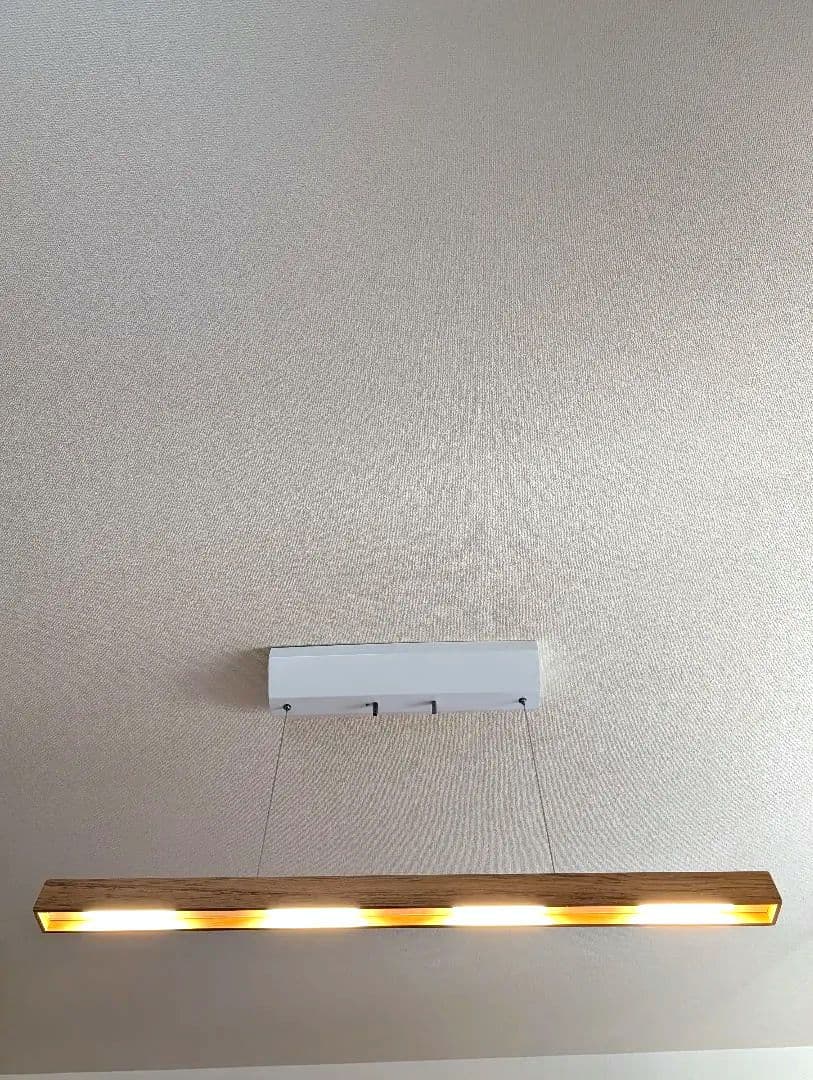 ウッド調 LED ペンダントライト