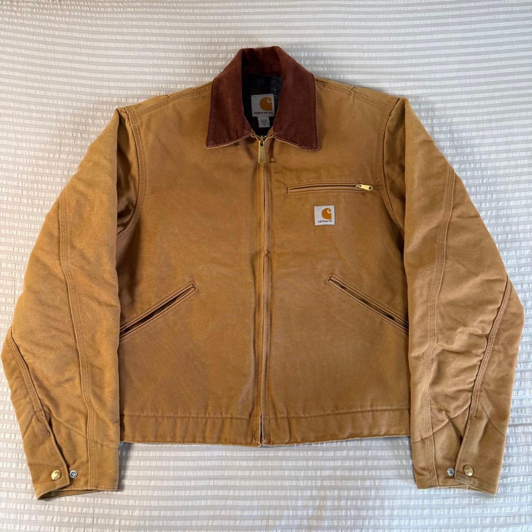 カーハートデトロイトジャケットJ001 USA製