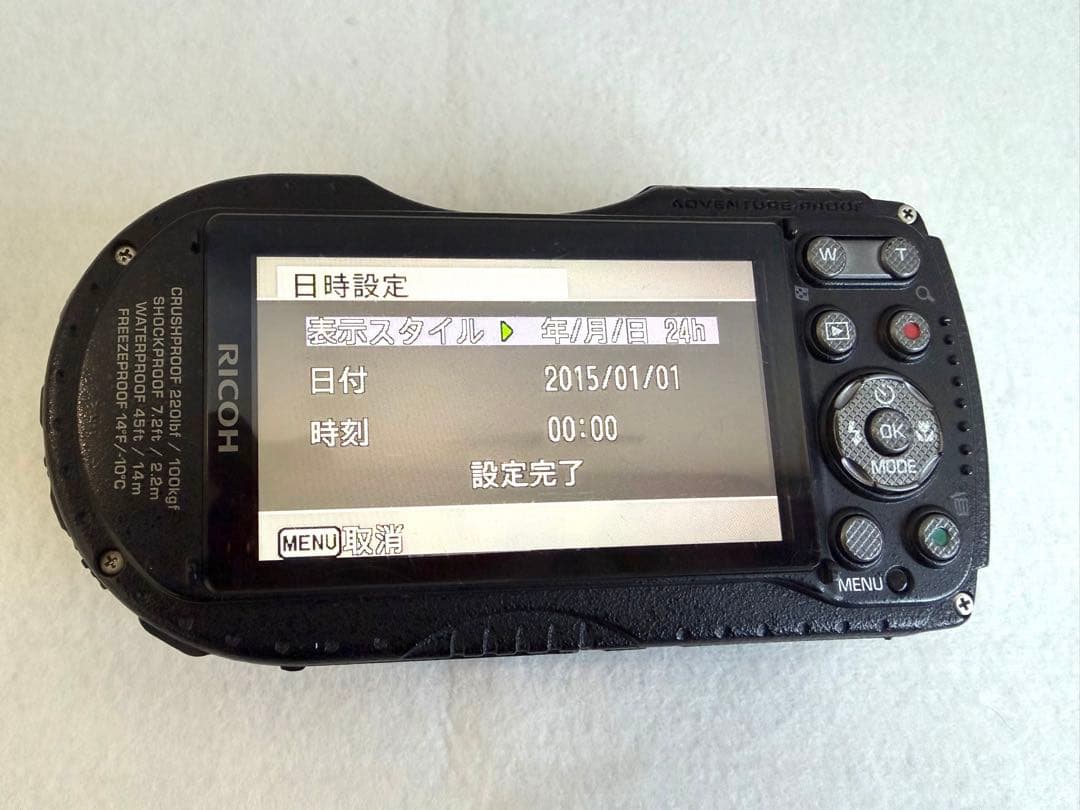 RICOH WG-5 GPS 防水デジタルカメラ