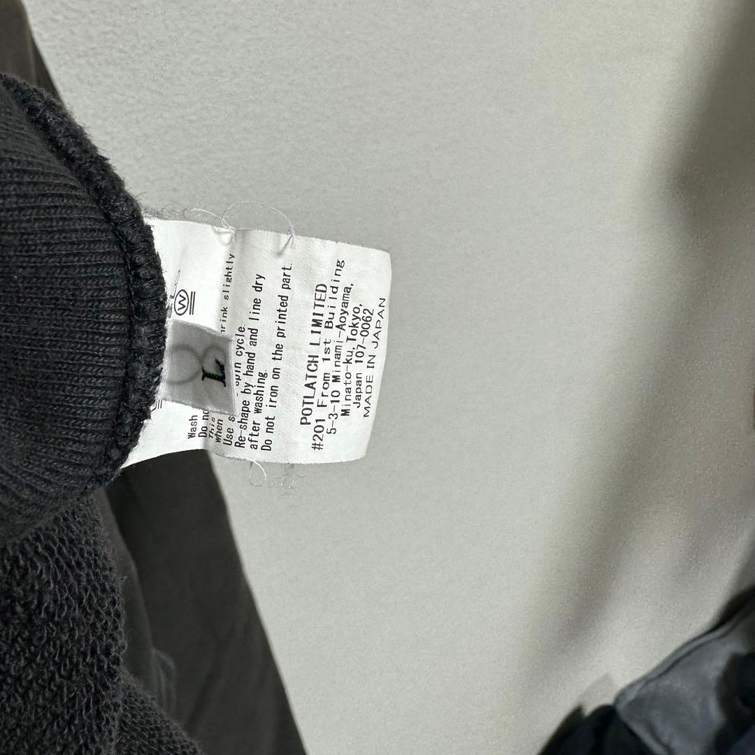 c.e cavempt キャブエンプト フェードブラック スウェット