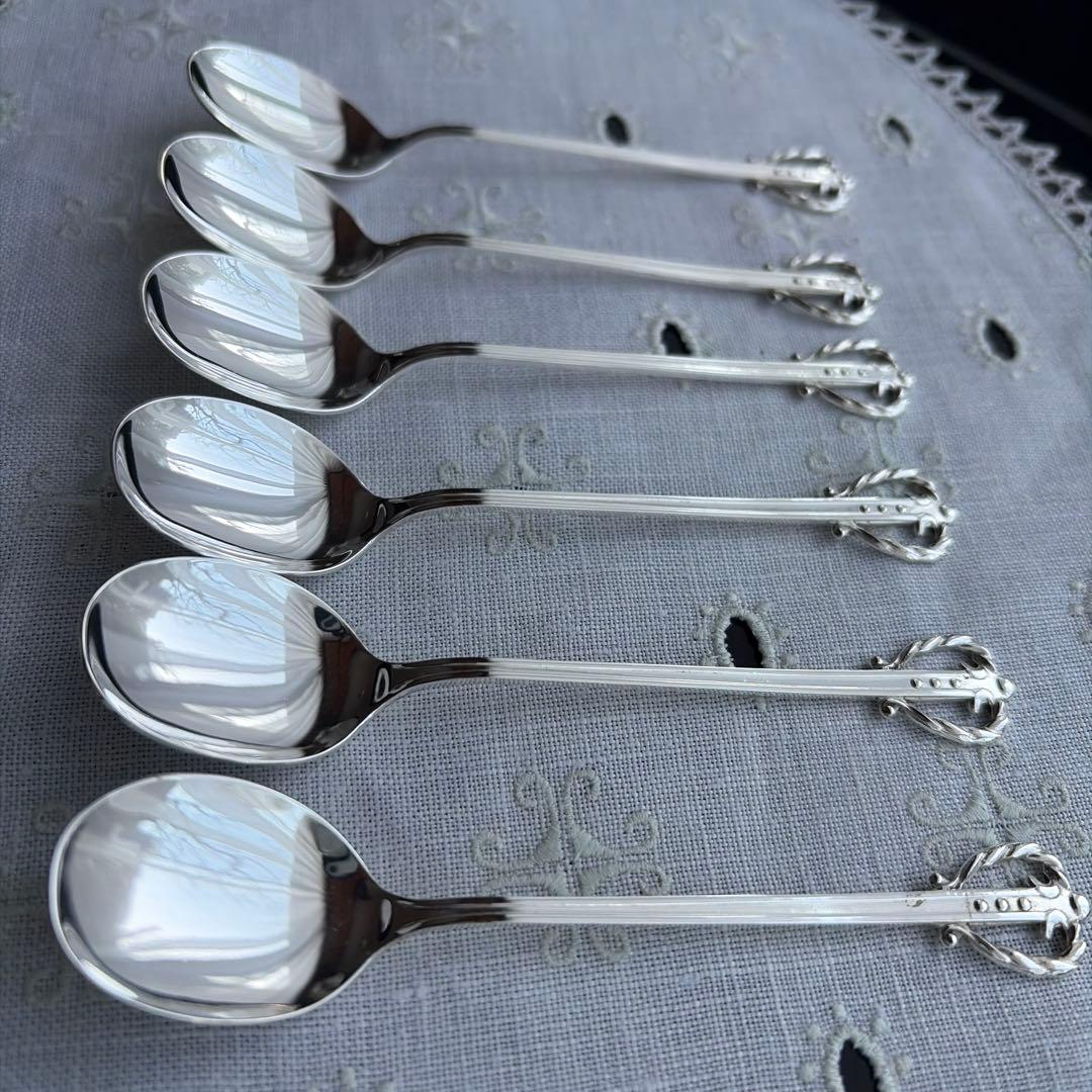 WAKO 純銀　スプーン　6本セット　【未使用】