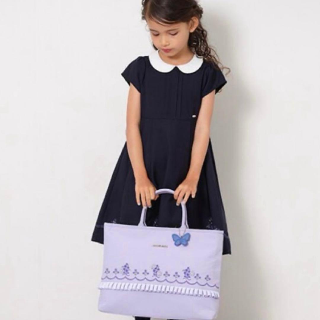 アナスイミニ　お花ブーケ刺しゅうレッスンバック