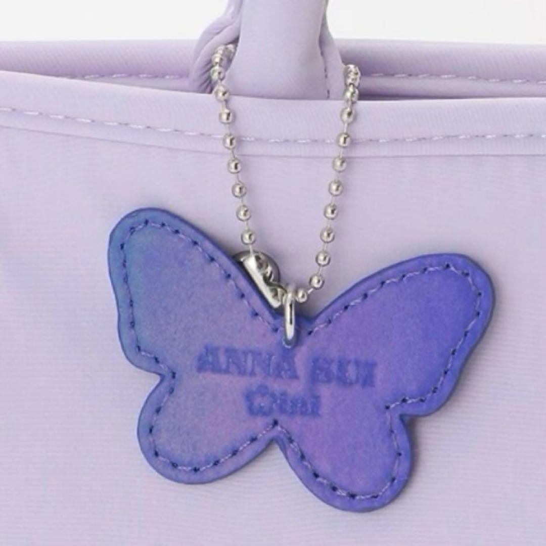 アナスイミニ　お花ブーケ刺しゅうレッスンバック