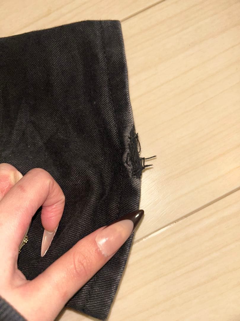 Dime ブラックデニム Mサイズ