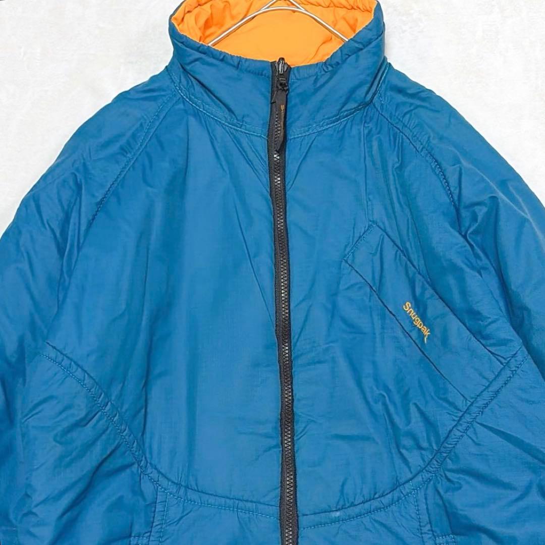 スナグパック ナイロンジャケット リバーシブル フルジップ 中綿 アウター M