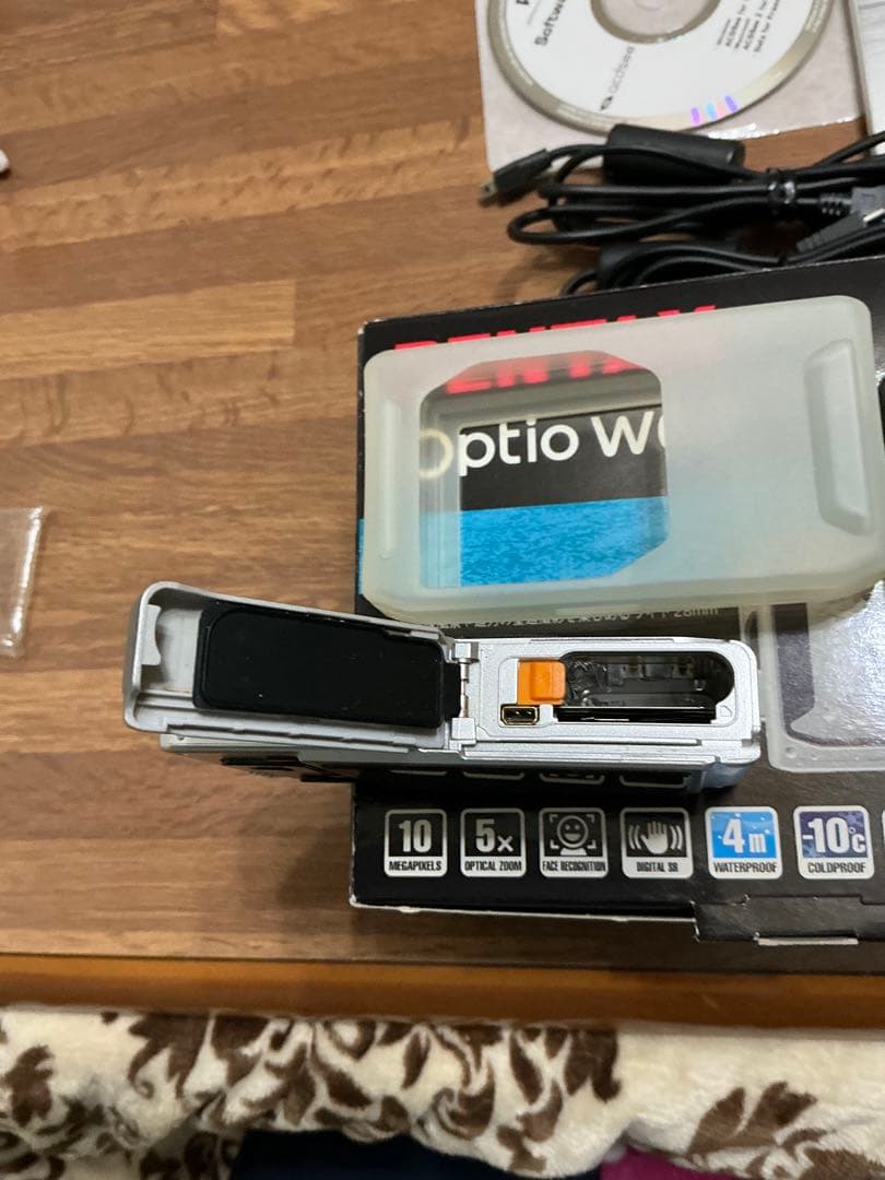 PENTAX Optio W60 コーラルピンク