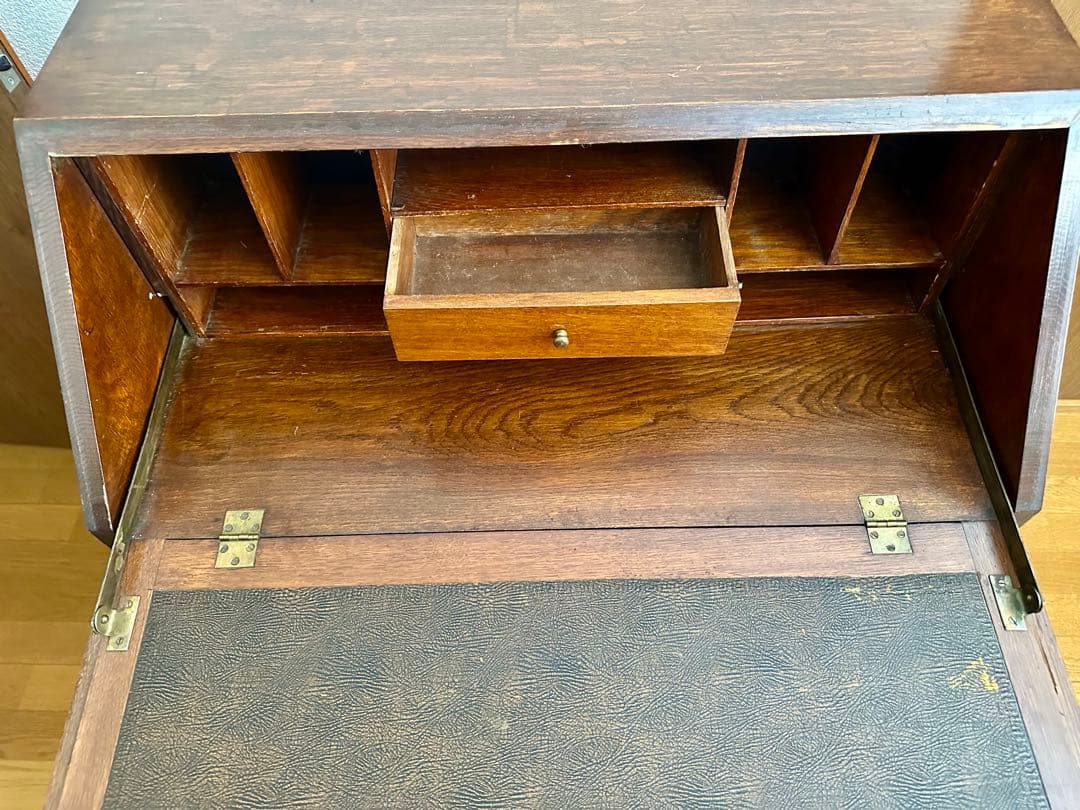 ブリティッシュスタイル/アンティーク/ライティングビューロー/