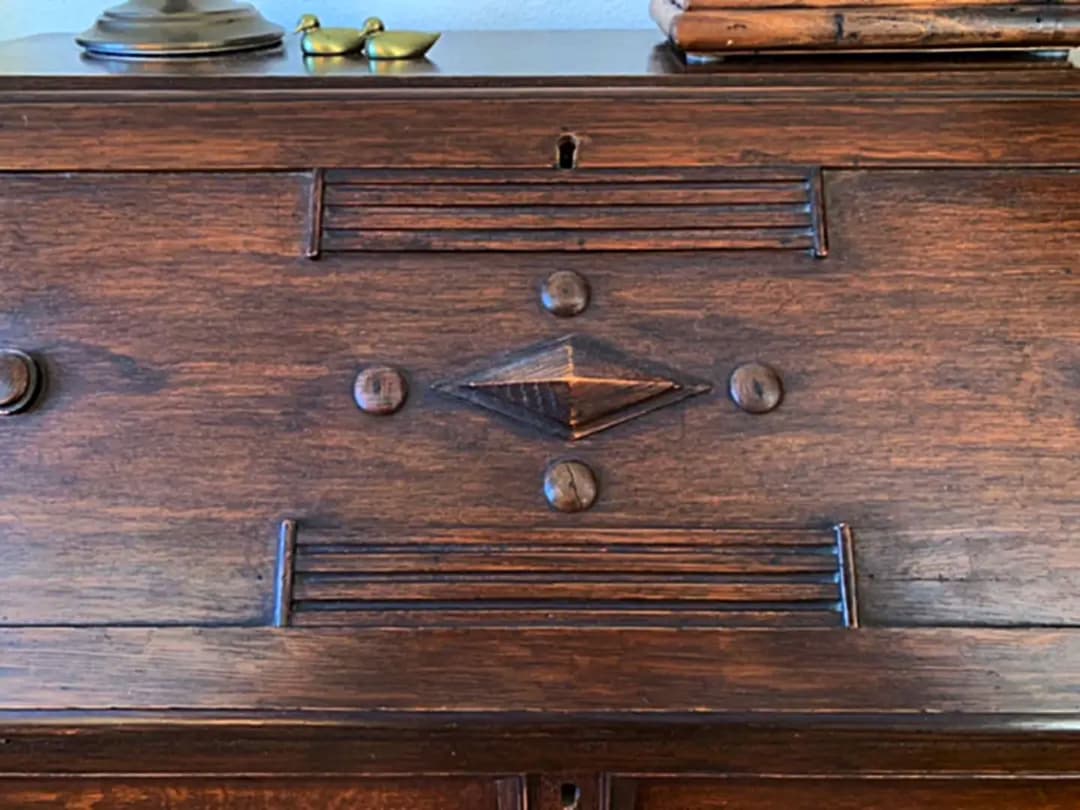 ブリティッシュスタイル/アンティーク/ライティングビューロー/