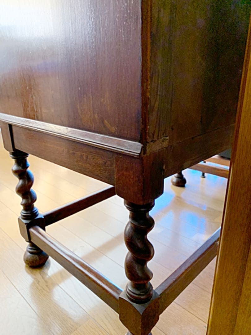 ブリティッシュスタイル/アンティーク/ライティングビューロー/