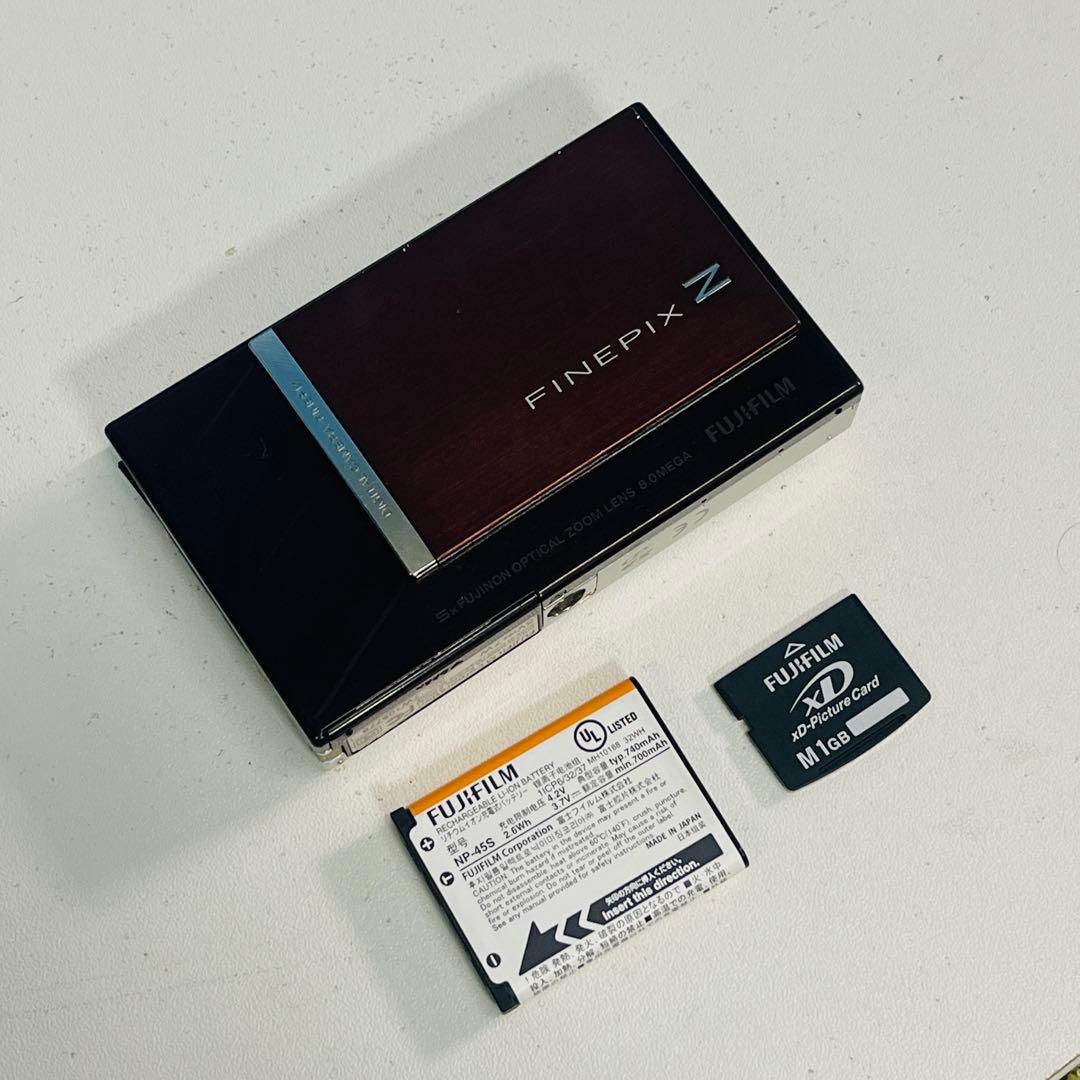 FUJIFILM FINEPIX Z100 fd ブラウン 動作品