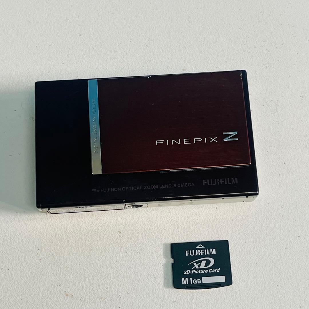 FUJIFILM FINEPIX Z100 fd ブラウン 動作品