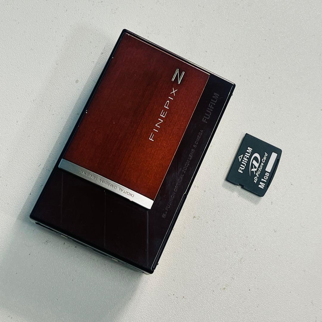 FUJIFILM FINEPIX Z100 fd ブラウン 動作品