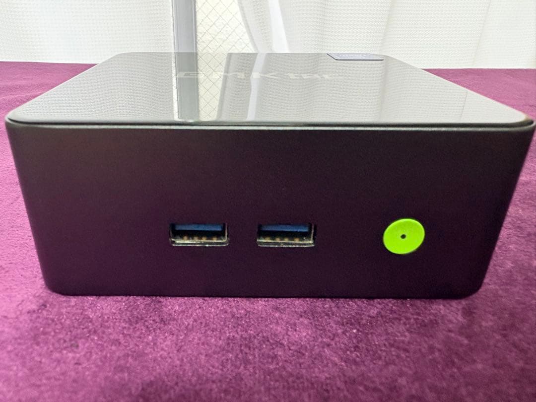 【限界値下げ】GMKtec ミニPC Intel搭載 黒