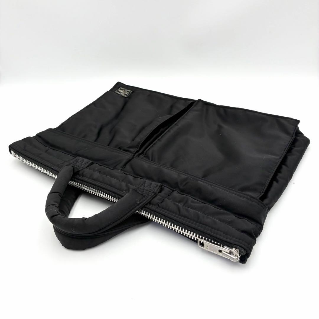 ポーター タンカー ショートヘルメットバッグ ブリーフケース 黒 ナイロン A4