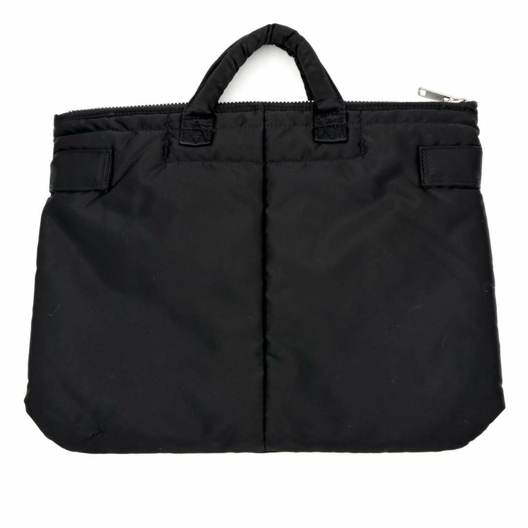 ポーター タンカー ショートヘルメットバッグ ブリーフケース 黒 ナイロン A4