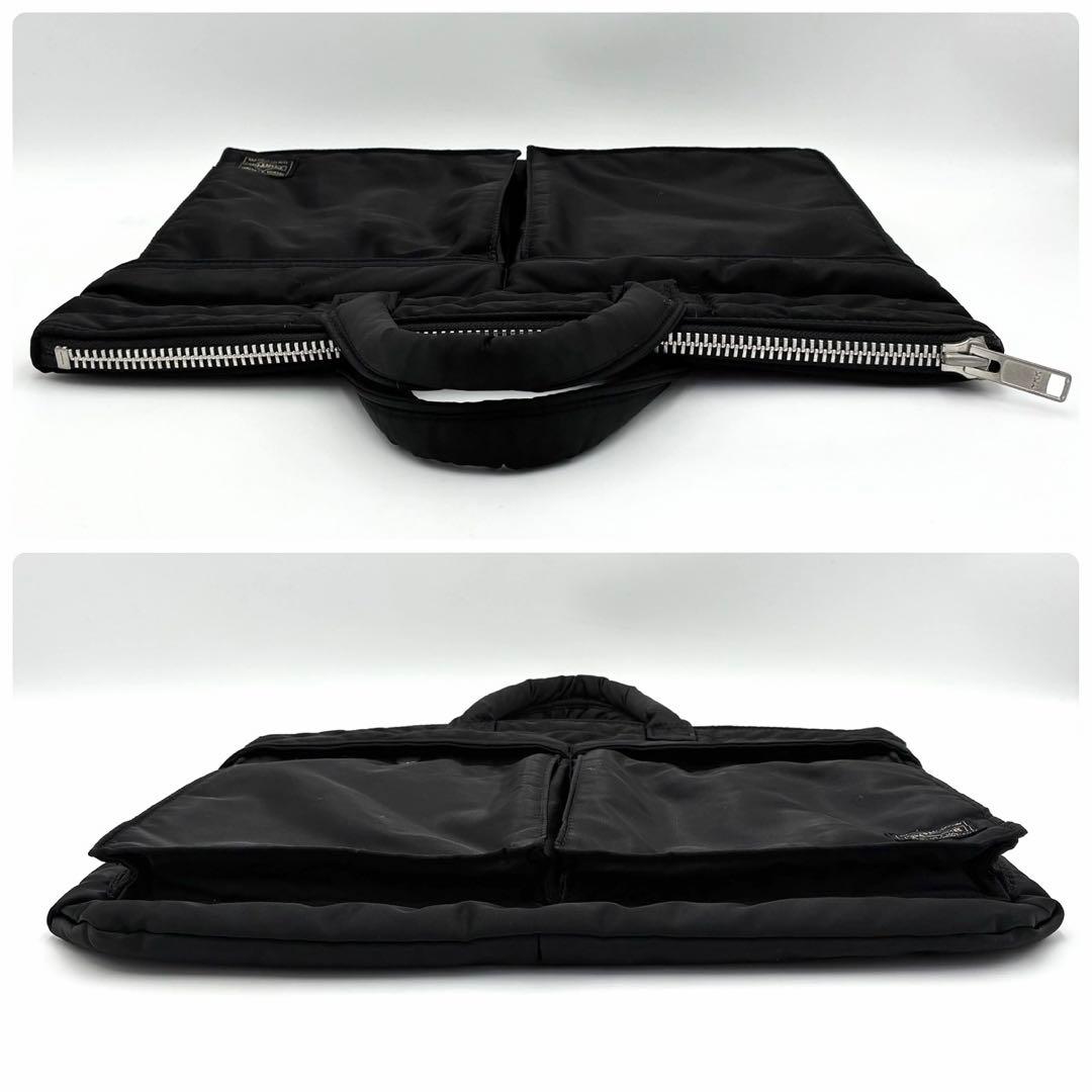 ポーター タンカー ショートヘルメットバッグ ブリーフケース 黒 ナイロン A4