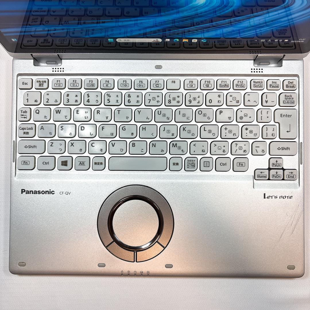 【3K高画質】2in1 タッチパネル レッツノート CF-QV8 705