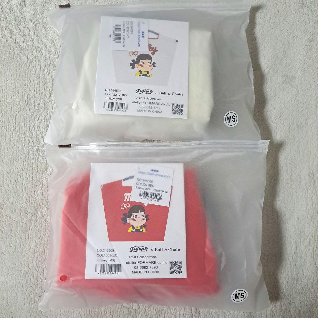 Ball&Chain　不二家　ペコちゃん　エコバッグ