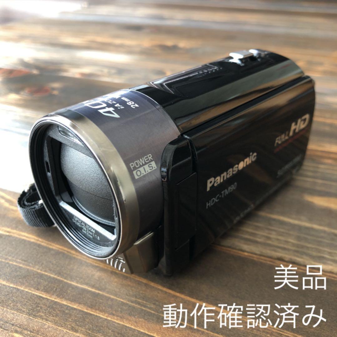 ビデオカメラ HDC-TM90-K ★動作確認済み&美品