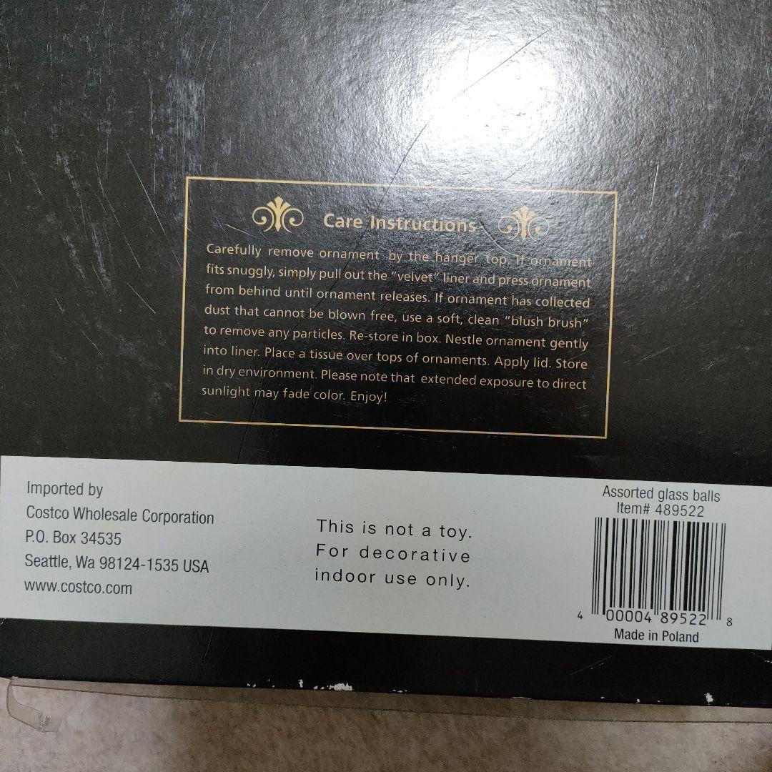 28 値下!!Poland製ガラス　クリスマスオーナメント 26個セット　高級品