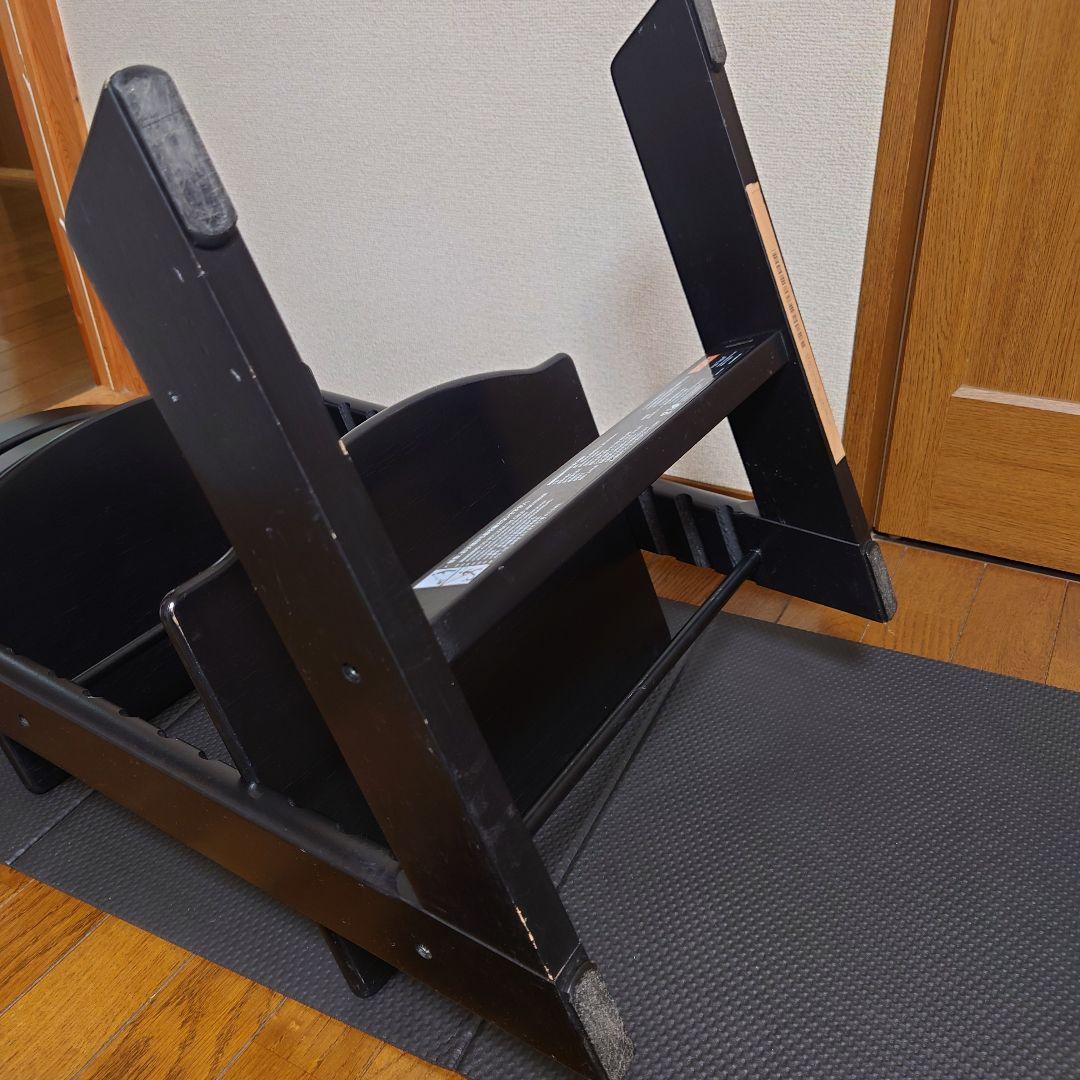 ストッケ　トリップトラップ　椅子　ブラック　廃盤のナンバー6です
