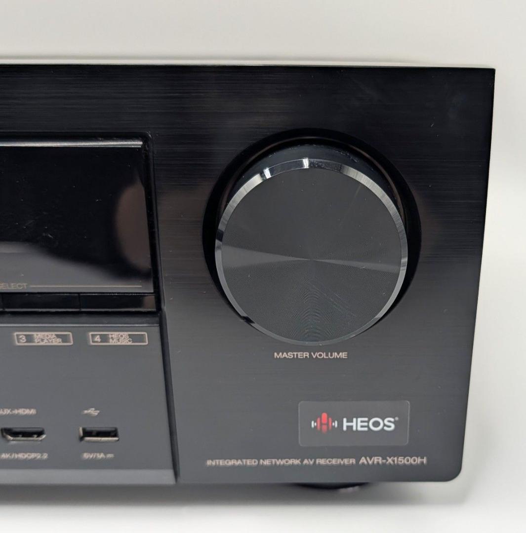 【新品級】DENON 7.2ch AVサラウンドレシーバー AVR-X1500H