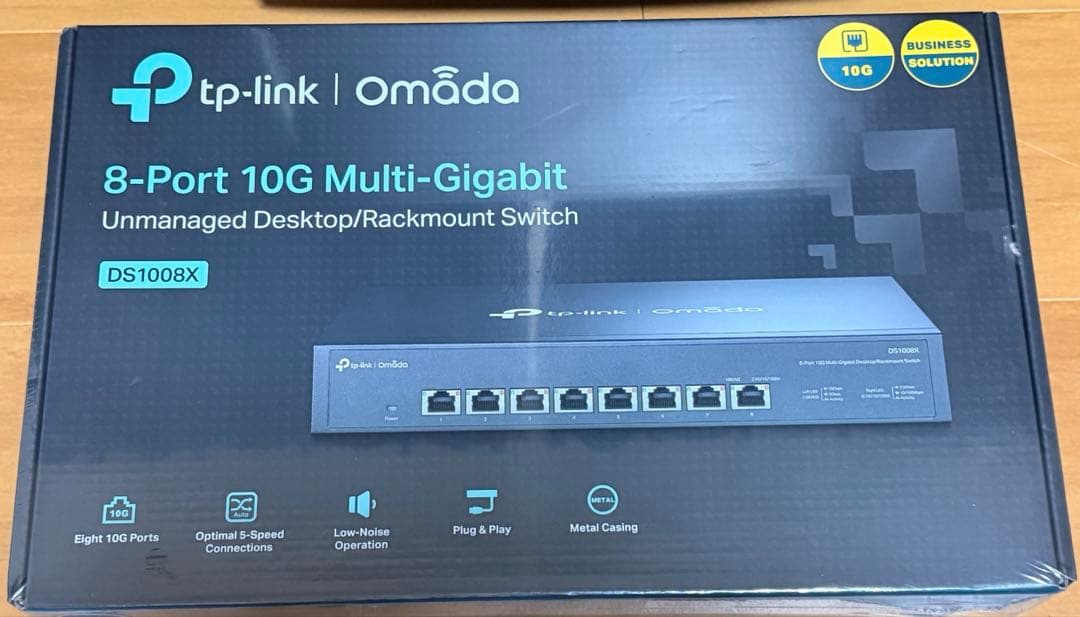 ルーター・ネットワーク機器 TP-Link Omada 8-Port 10G Switch DS1008X