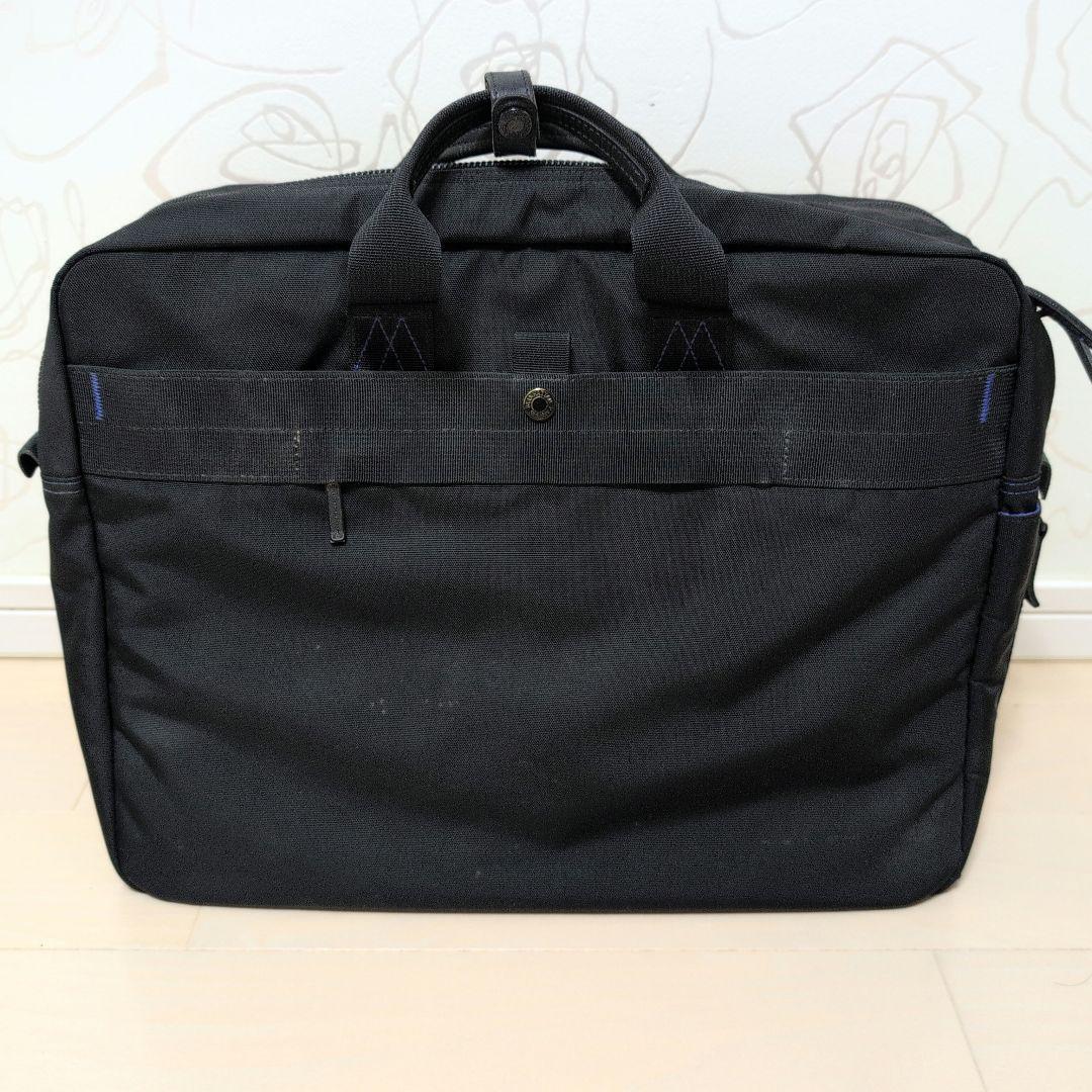 【美品】MANHATTAN PASSAGE ビジネスバッグ 黒　#8003-K