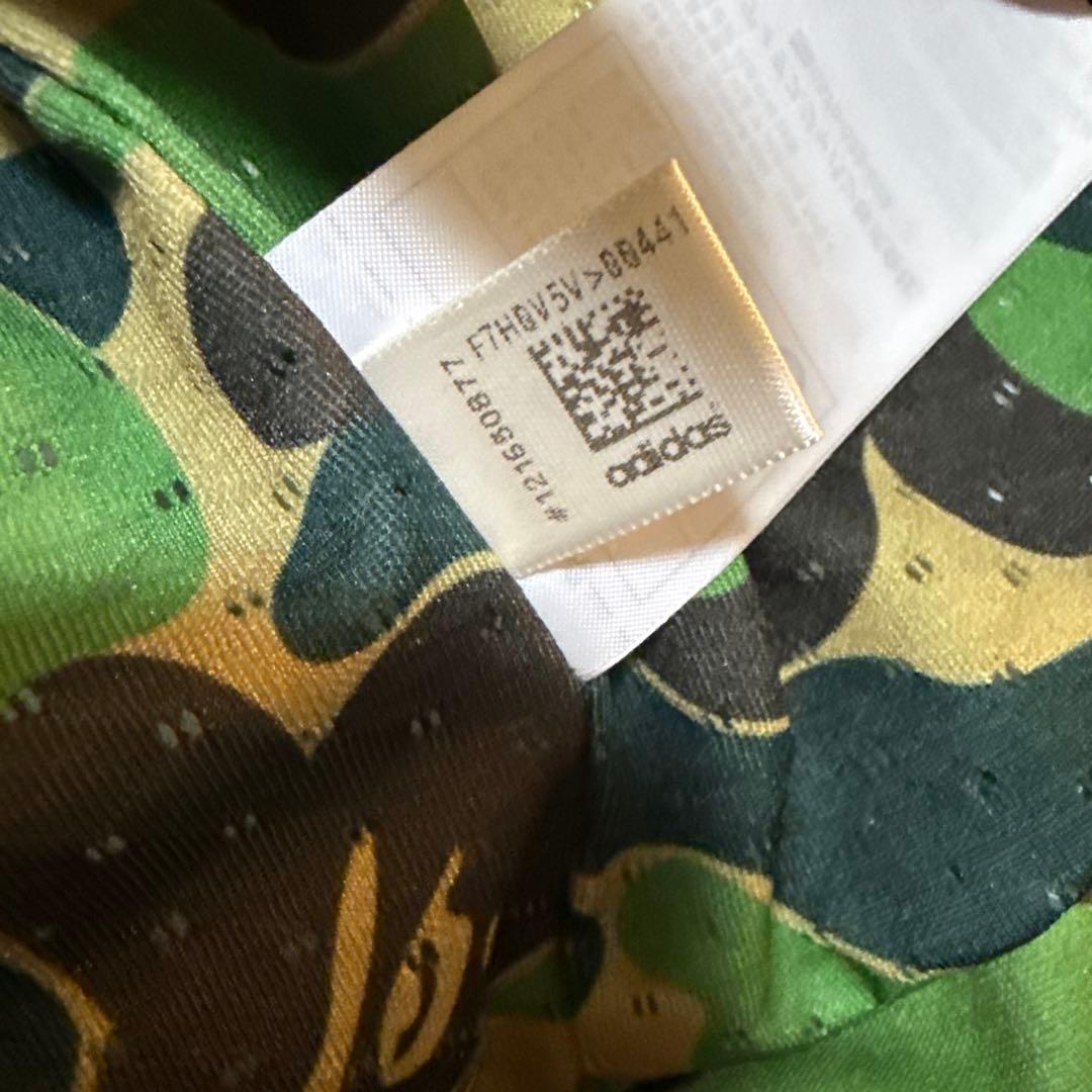 adidas A BATHING APE 迷彩パーカー Oサイズ