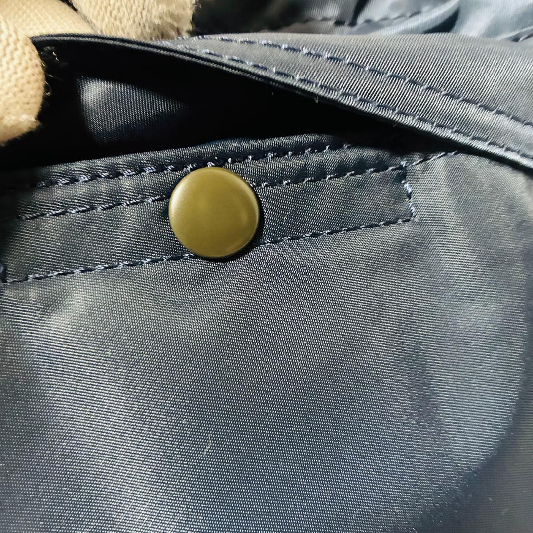 極美品！ ポーター タンカーショート ヘルメットバッグ アイアンブル 2WAY