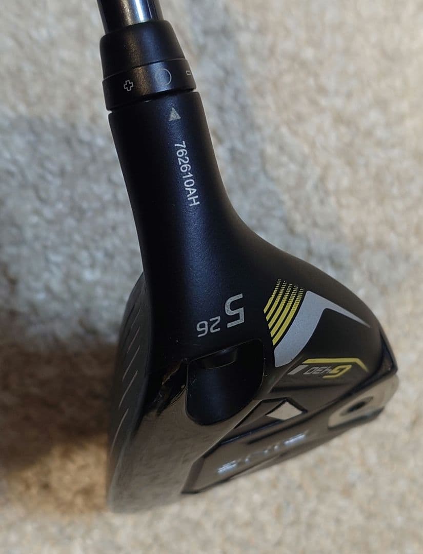 ヘッドのみ　G430 ハイブリッド 4番/5番 5U PING ユーティリティ