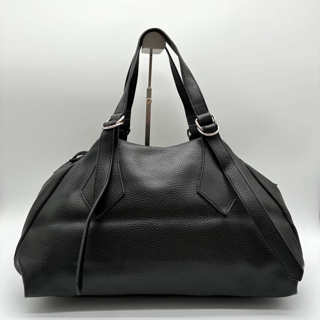 美品✨ヴィヴィアンウエストウッド ボストンバッグ ビッグオーブ 黒