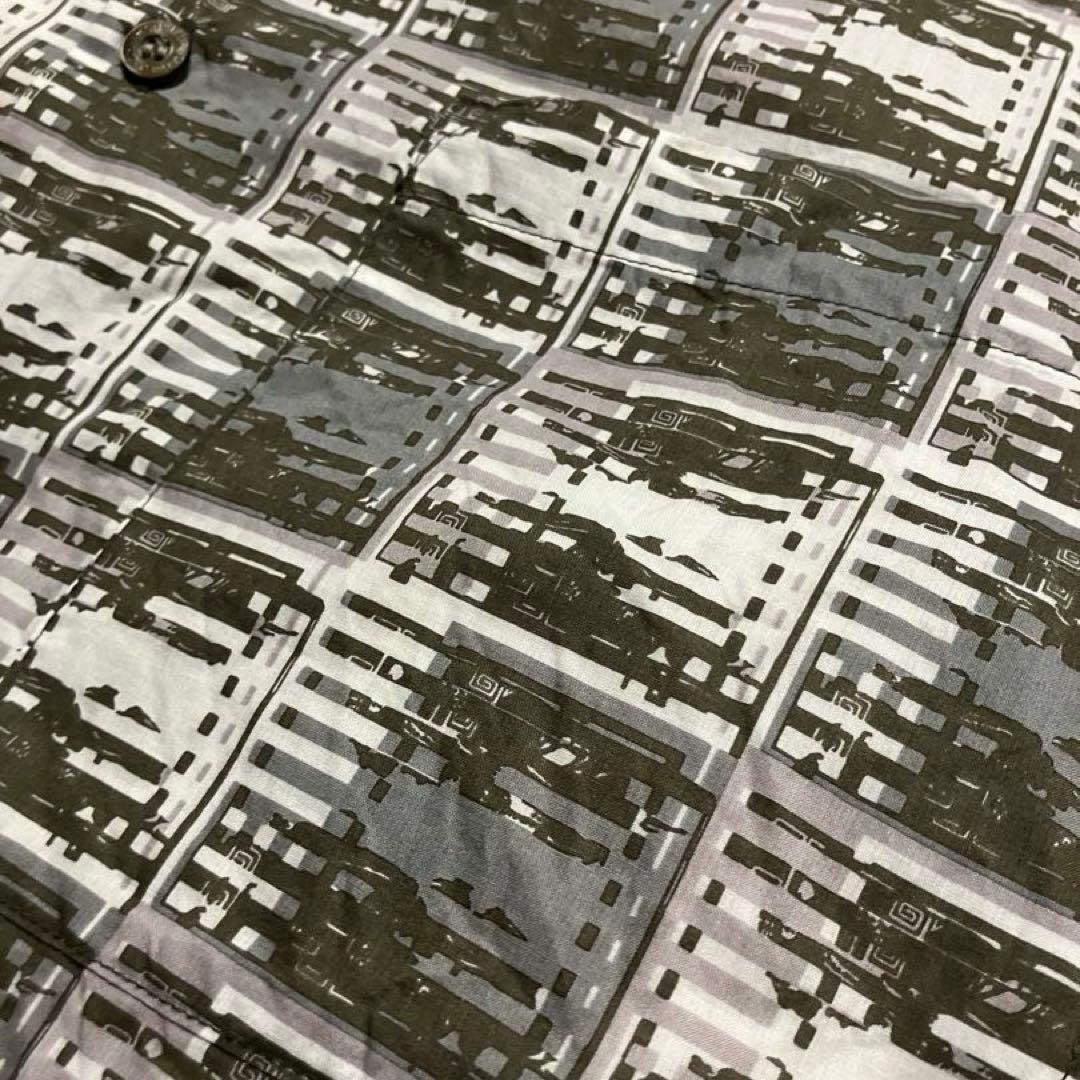 90s ビンテージ Christian Doir 半袖 オープンカラーシャツ