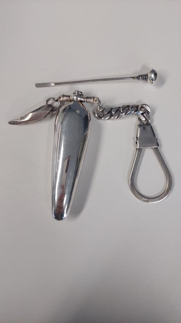 シルバー925 ドラッグボトル キーホルダー