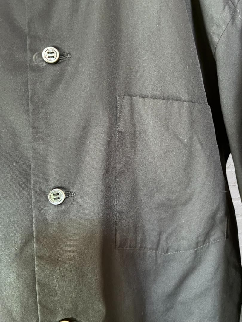 s*s様 ブラック　コムデギャルソン ラウンドカラーシャツ S