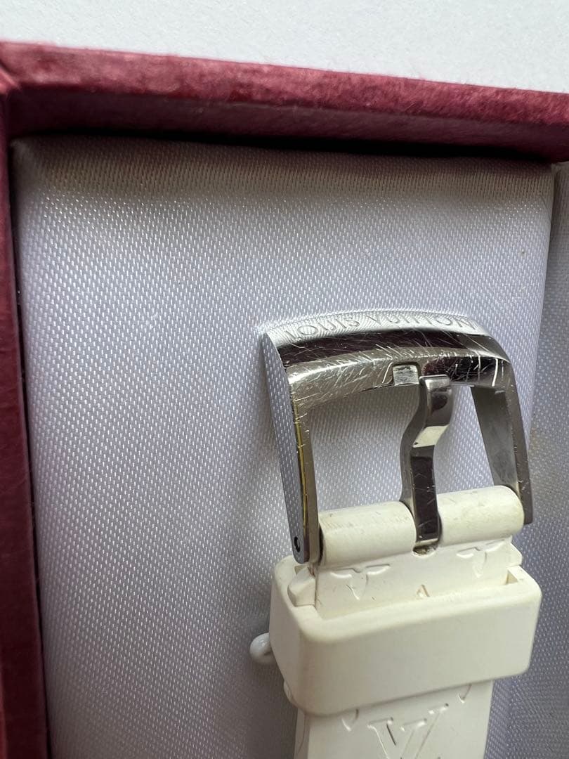 LOUIS VUITTON タンブール 腕時計 クォーツ レディース ダイヤ