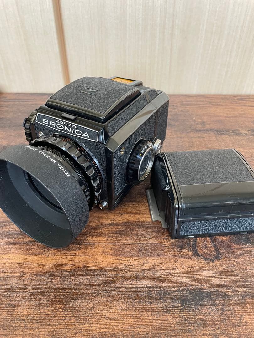 ZENSA BRONICA s2 ブラック　中判フィルムカメラ