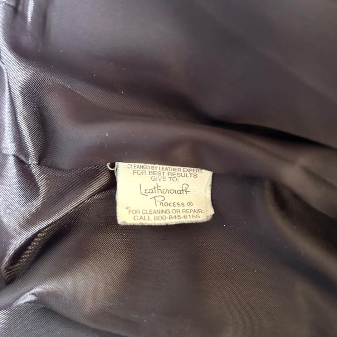 ショット　シングル　ライダースジャケット　レザー　本革　ボアライナー 36