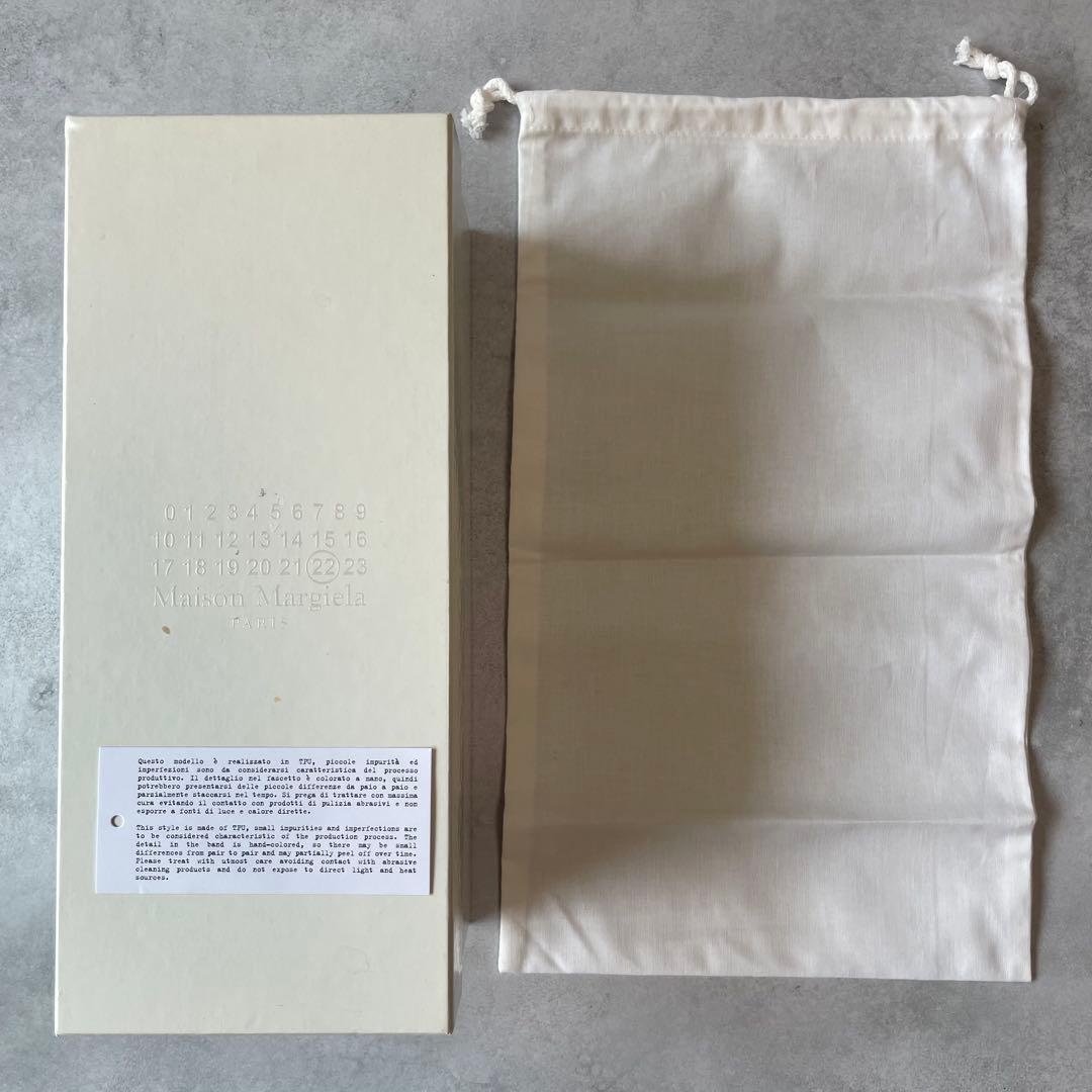 Maison Margielaトングサンダル tabi 22.5cm/ブラック