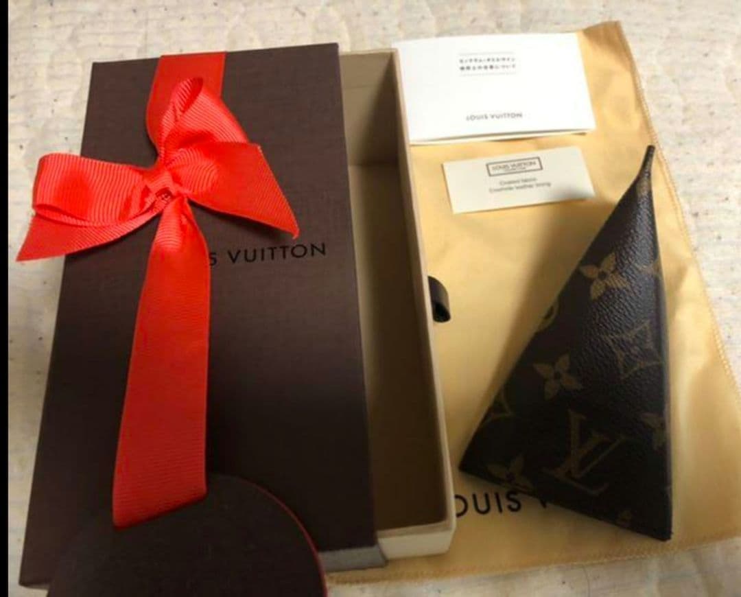 Louis Vuitton レザー キーホルダー レッド タイムセール本日終了